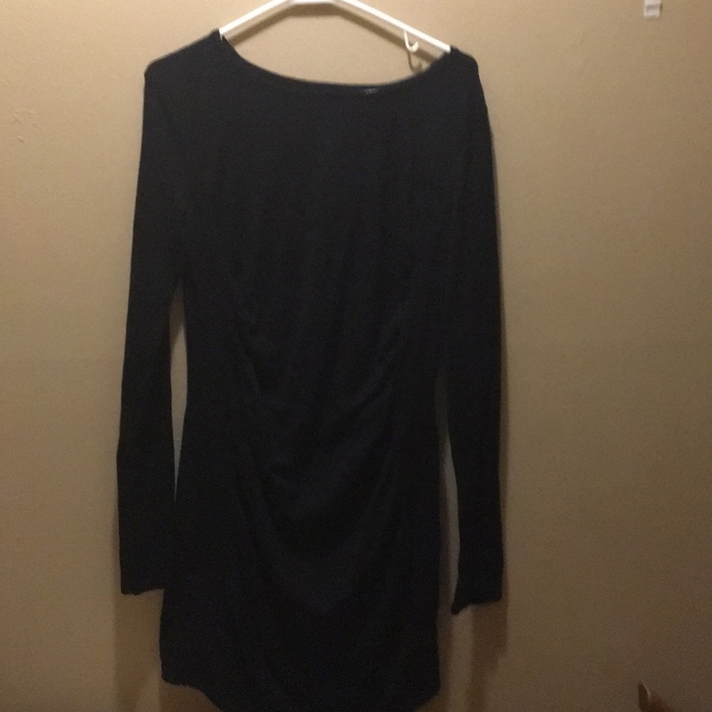 Black express sweater dress